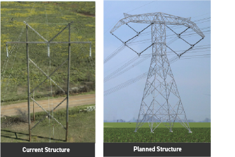 Open project structure modal