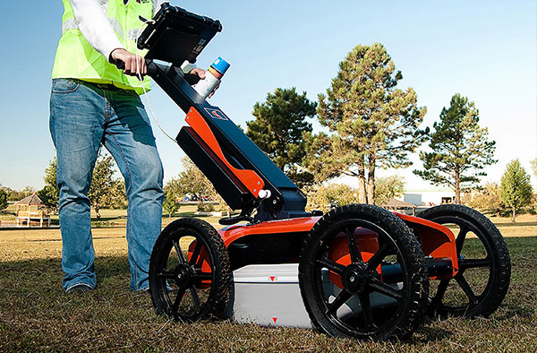 Using ground penetrating radar